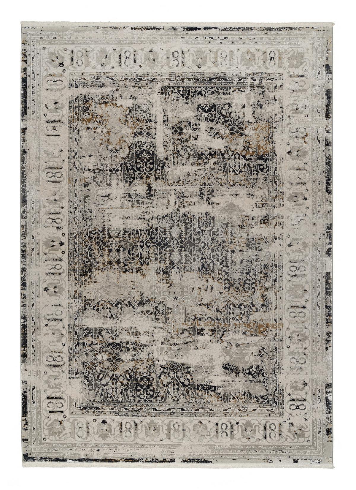 Webteppich Colorado Classic - Hellbraun/Dunkelbraun, Design, Textil (80/150cm) - Musterring