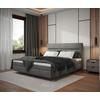 Boxbett Adriano 180x200 Cm Grau - Grau, MODERN, Holz/Holzwerkstoff (180/200cm) - MID.YOU