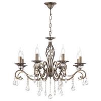 Kronleuchter Grace - Messingfarben, Basics, Glas/Metall (72/59/72cm) - MAYTONI