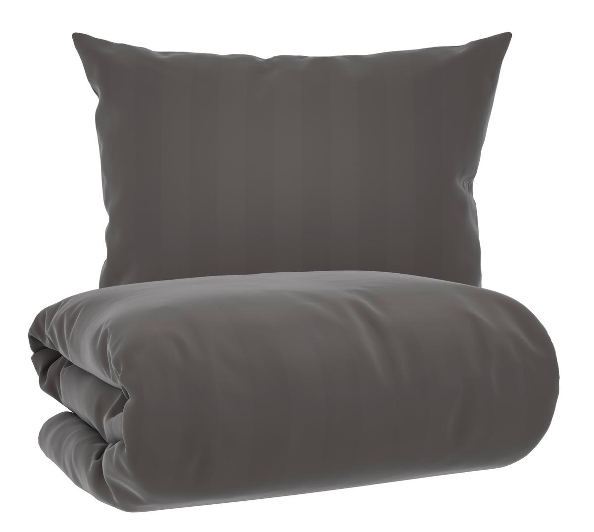 POSTEĽNÁ BIELIZEŇ XENIA STREIF - antracitová, Modern, textil (140/200cm) - Premium Living