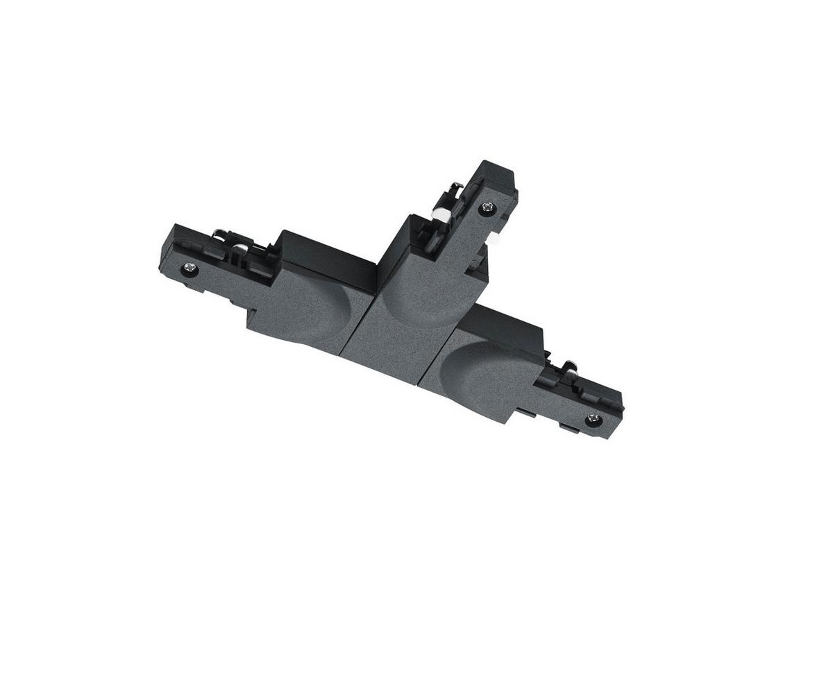 Schienensystem-Verbinder 702332b Duoline - Schwarz, Basics, Kunststoff (16/10/2cm) - Trio Leuchten