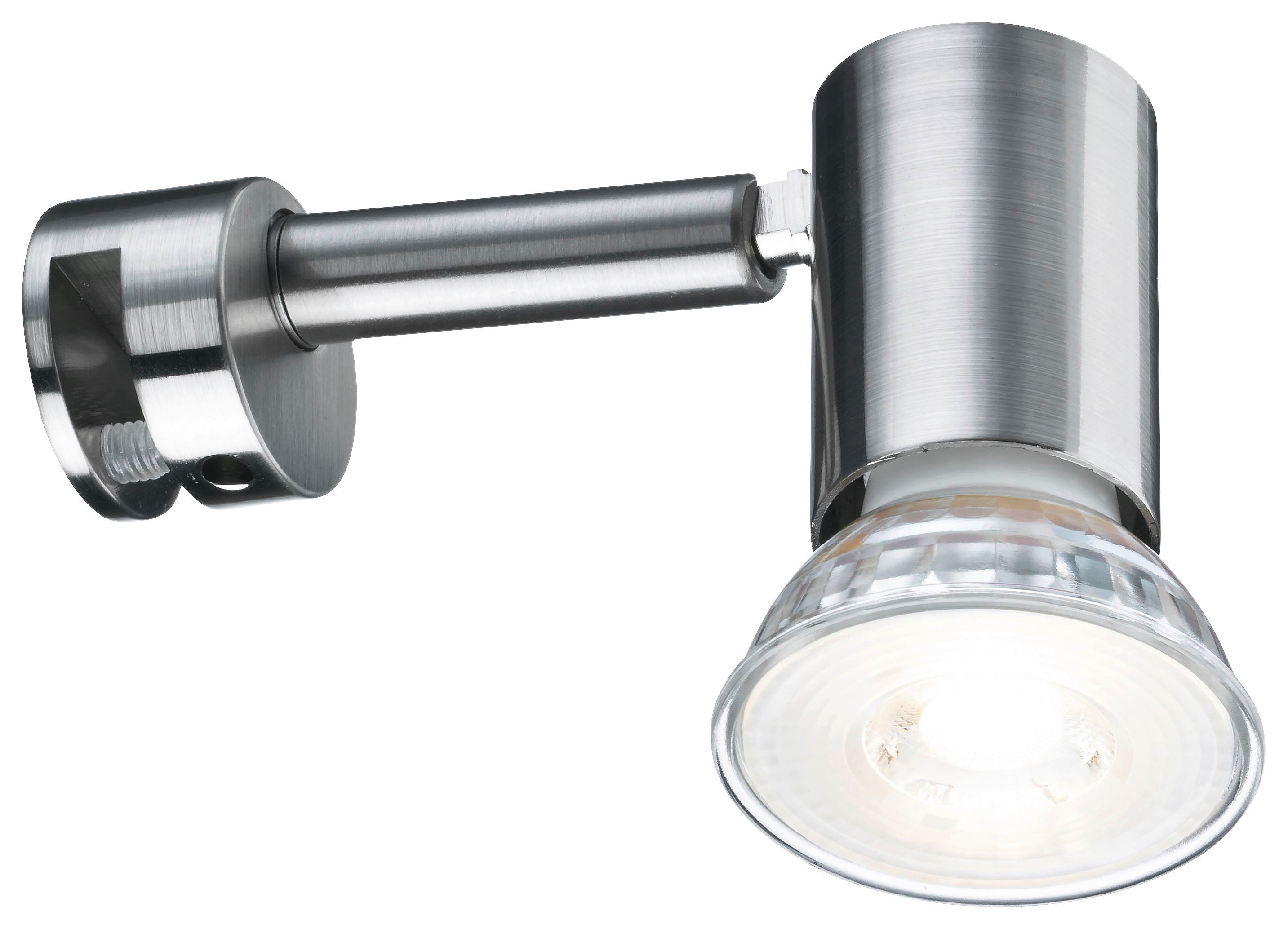 Spiegelleuchte Galeria Simplo länglich 5,3 W 1-Flammig - Design, Metall (10/3/6cm) - Paulmann