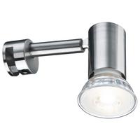 Spiegelleuchte Galeria Simplo länglich 5,3 W 1-Flammig - Design, Metall (10/3/6cm) - Paulmann