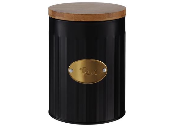 Dóza Na Potraviny Industry - Tea - prírodné farby/čierna, Moderný, kov/drevo (11/15cm) - Mömax modern living Dóza Na Potraviny Industry - Tea - prírodné farby/čierna, Moderný, kov/drevo (11/15cm) - Mömax modern living