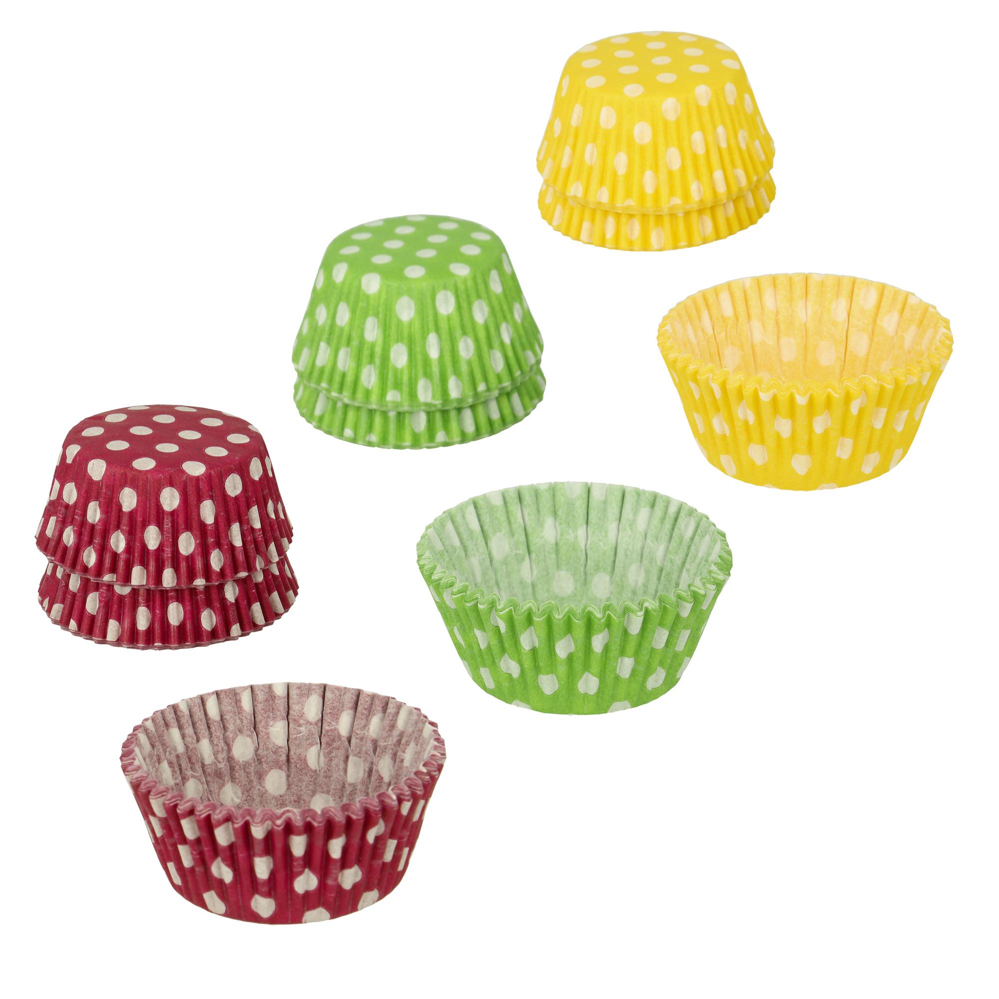 Bunte Backförmchen für Muffins und Cupcakes