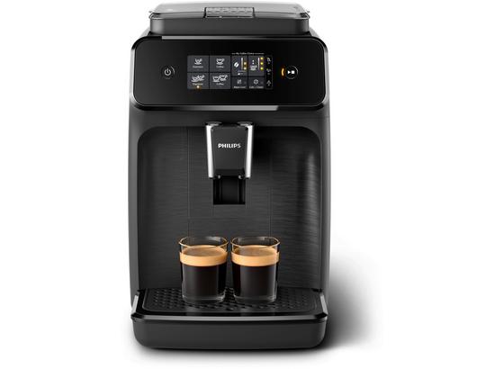Philips Kaffeevollautomat EP1200/00 Schwarz - Schwarz, Basics, Kunststoff (29/48/49cm) - Philips