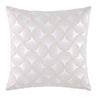 DEKORAČNÝ VANKÚŠ SHINY GINGKO -EXT- - strieborná/béžová, Romantik / Landhaus, textil (45/45cm) - Mömax