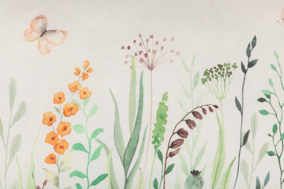 Zierkissen Alina - Multicolor, ROMANTIK / LANDHAUS, Textil (30/50cm) - James Wood
