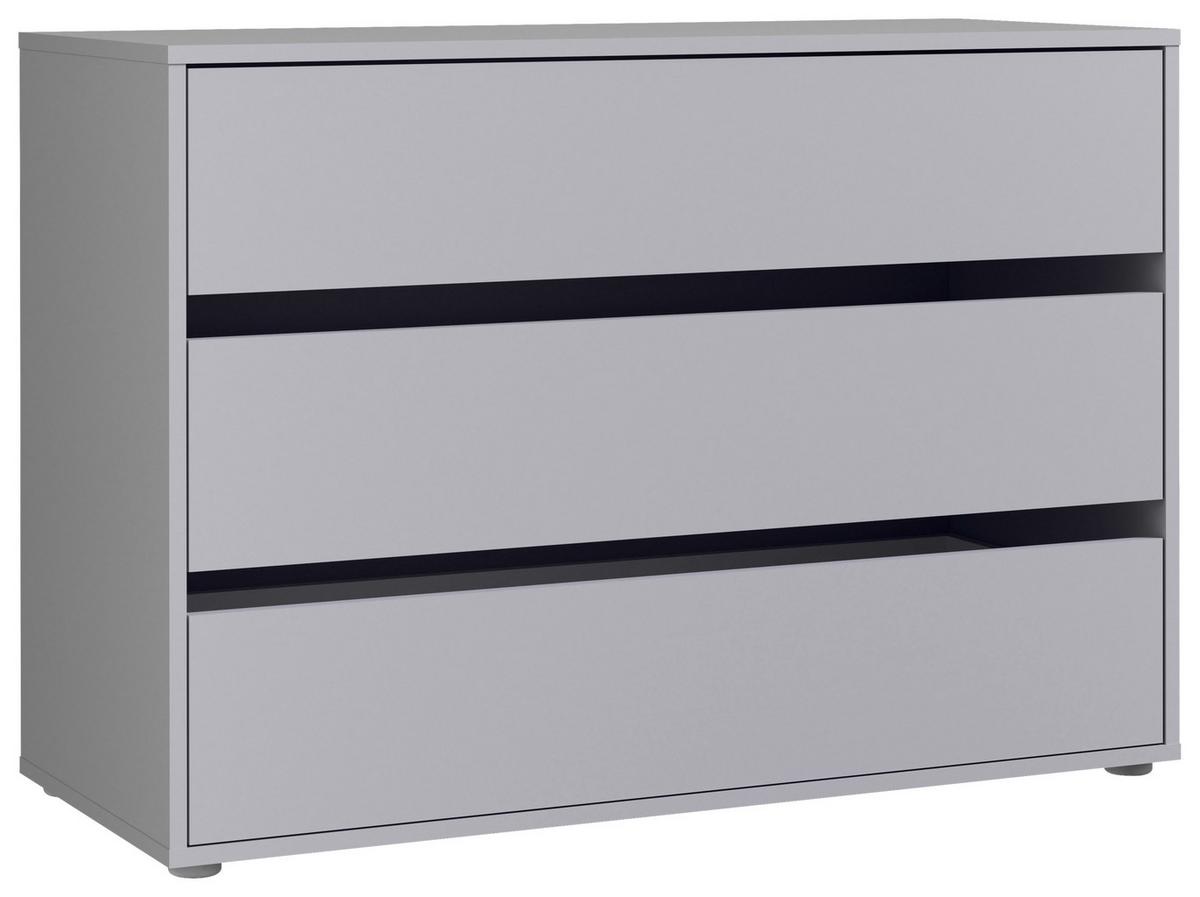 Fiókos Szekrénybetét Chilly/savona - szürke, Modern, műanyag/faalapú anyag (98,7/70,6/39,6cm)