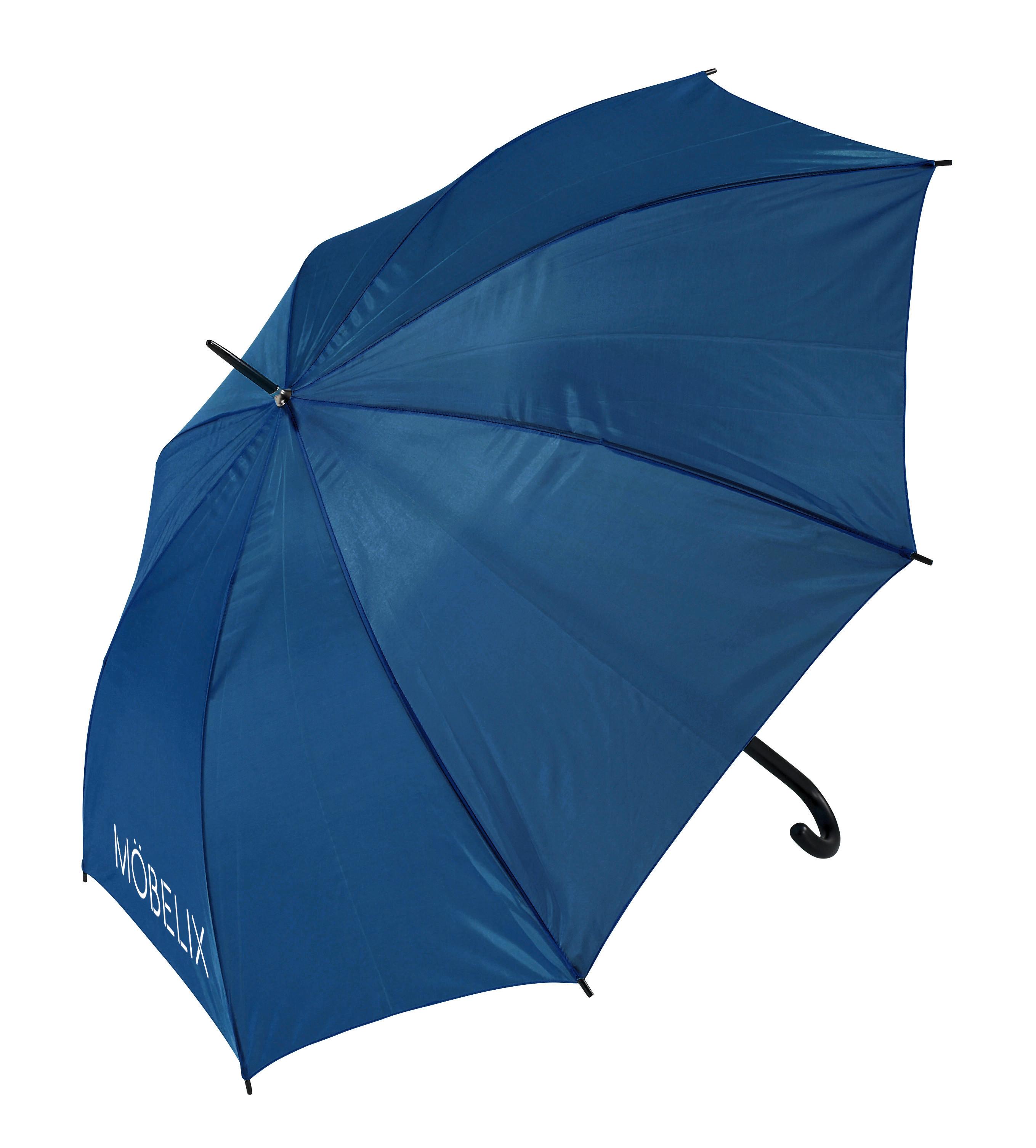 Regenschirm Daniel Blau ⌀ 103 Cm - KONVENTIONELL, Kunststoff (103cm)