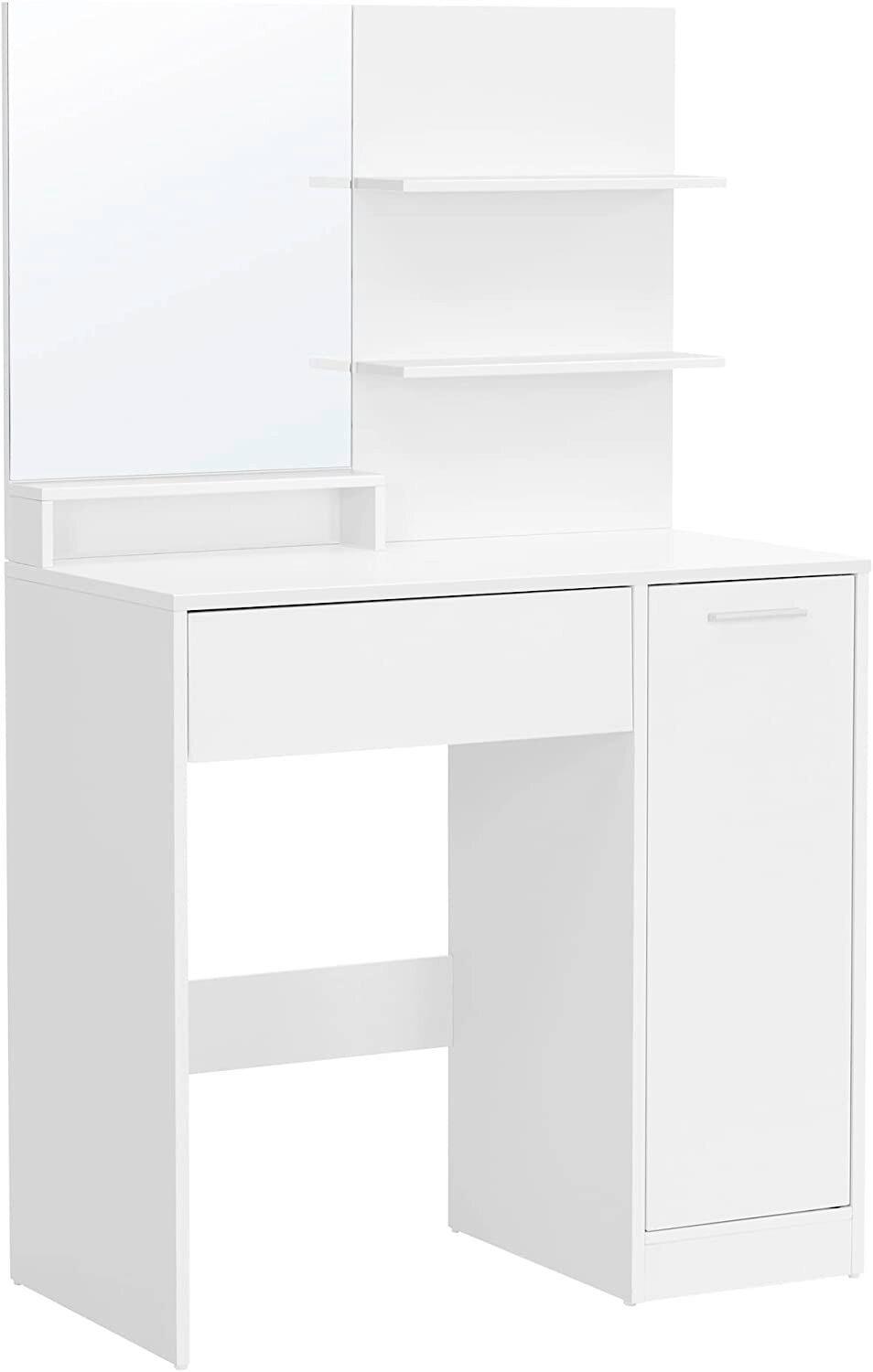 Fotografia produktu: Toaletný stolík š. 80 cm, biely