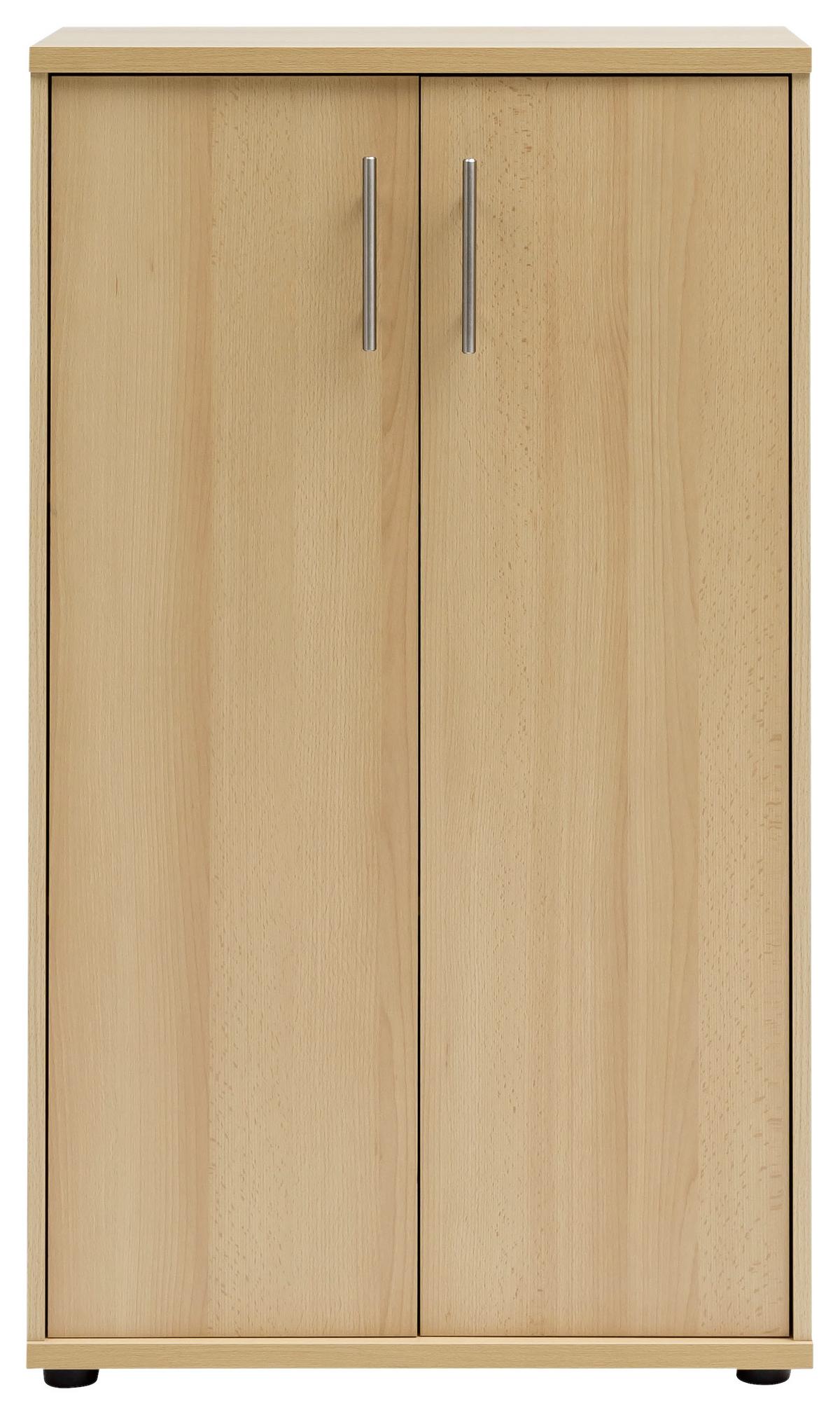 Aktenschrank Serie 1200 Buche Dekor B 65,1 cm - Buchefarben, Basics, Holzwerkstoff (65,1/110,9/34,5cm) - MID.YOU