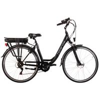 Elektrofahrrad Hollandia Carry On Schwarz - Schwarz, Basics, Metall (21/116/188cm)