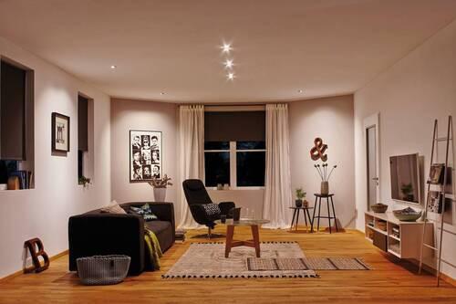 LED-Deckenleuchte 92978 - Alufarben/Weiß, Design, Metall (7,8cm) - Paulmann