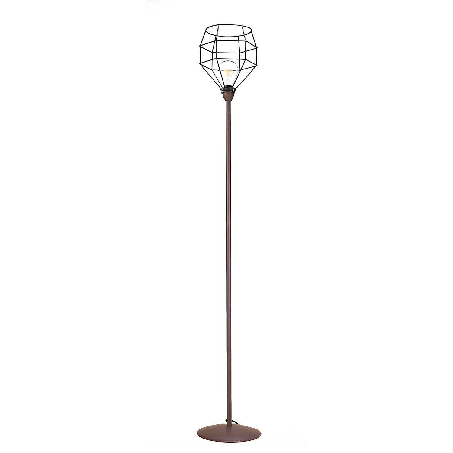 STEHLEUCHTE 4859/PT - Schwarz, LIFESTYLE, Metall (28/173cm)