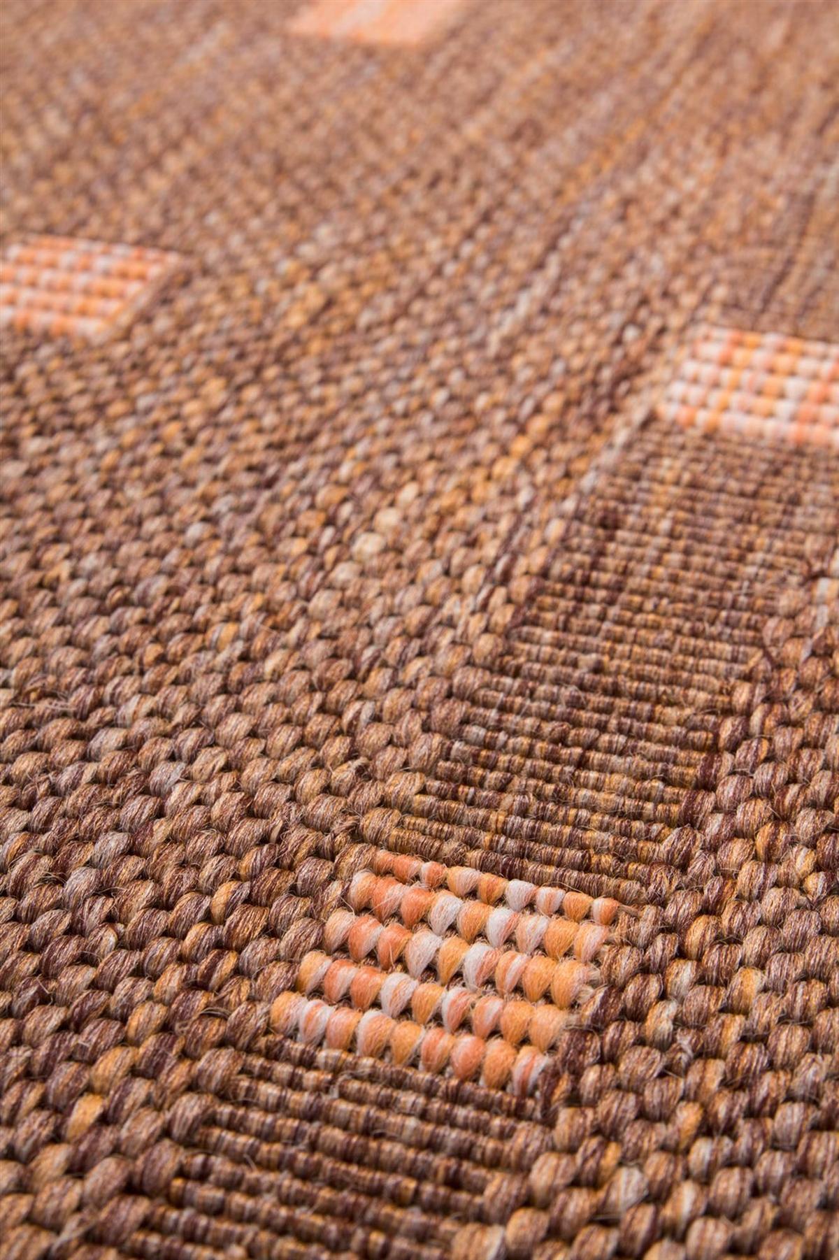 Teppich Sweden Halmstad Kaffee Multicolor, 80x150 cm - Cappuccino, KONVENTIONELL, Textil (80/150cm)
