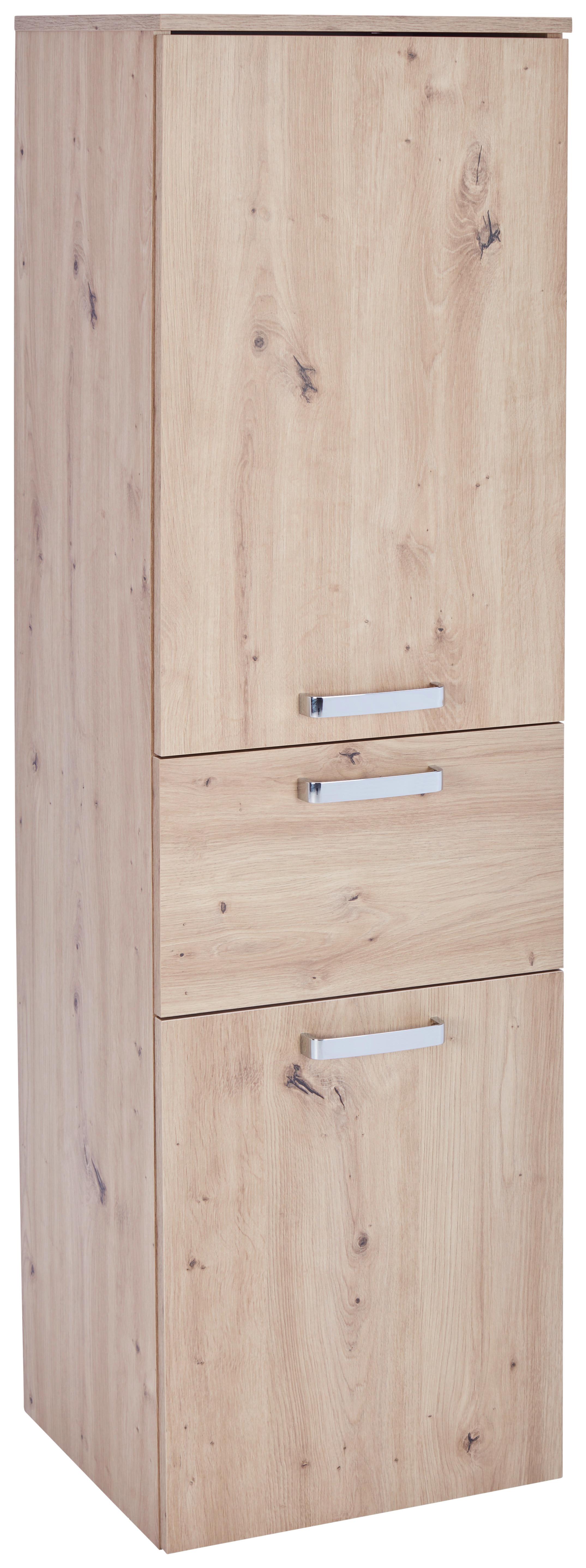 Hochschrank Fresh B: 40 Cm, Eiche Artisan - Eiche Artisan, KONVENTIONELL, Holzwerkstoff (40/147/38,5cm) - Ondega