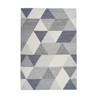Webteppich Creme/Grau Yoga 200x290 cm - Creme/Grau, Design, Textil (200/290cm) - Kayoom