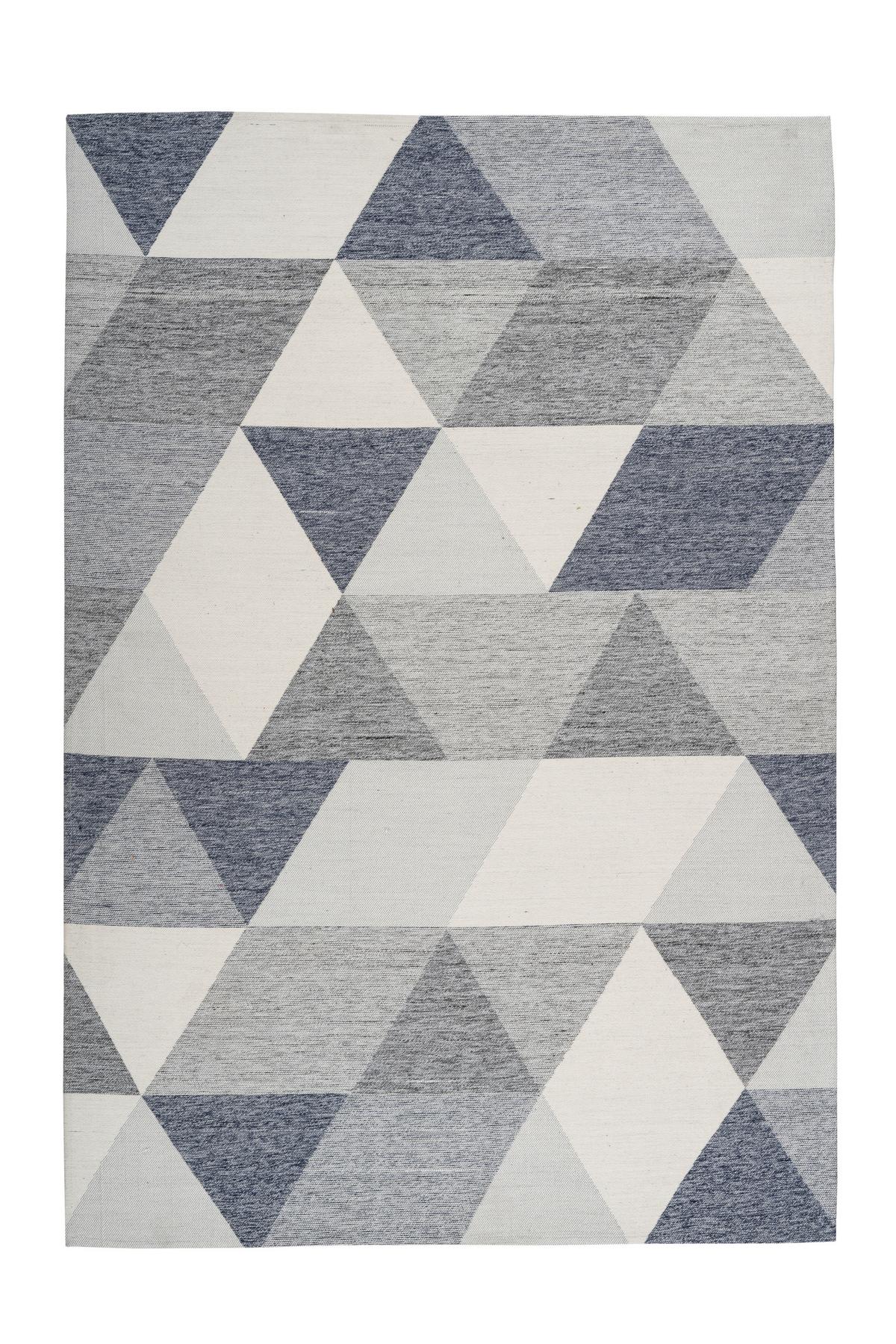 Webteppich Creme/Grau Yoga 200x290 cm - Creme/Grau, Design, Textil (200/290cm) - Kayoom