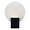 Wandleuchte Hester Schwarz D: 20 Cm - Schwarz, Design, Glas/Metall (20/25,5cm) - Nordlux