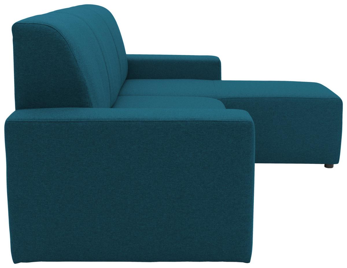 Ecksofa Looks Dunkelblau B: 222 cm - Schwarz/Dunkelblau, Design, Textil (222/150/88cm) - LOOKS by W.Joop
