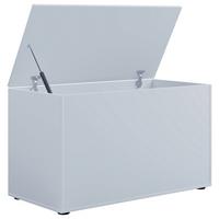Truhe Bendola Weiß B: 82 cm - Weiß, KONVENTIONELL, Holzwerkstoff (82/49/44cm) - MID.YOU
