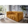 2-Sitzer-Sofa Velice, Goldfarben B: 184 cm - Gelb/Goldfarben, Design, Textil (184/72/95cm) - Livetastic