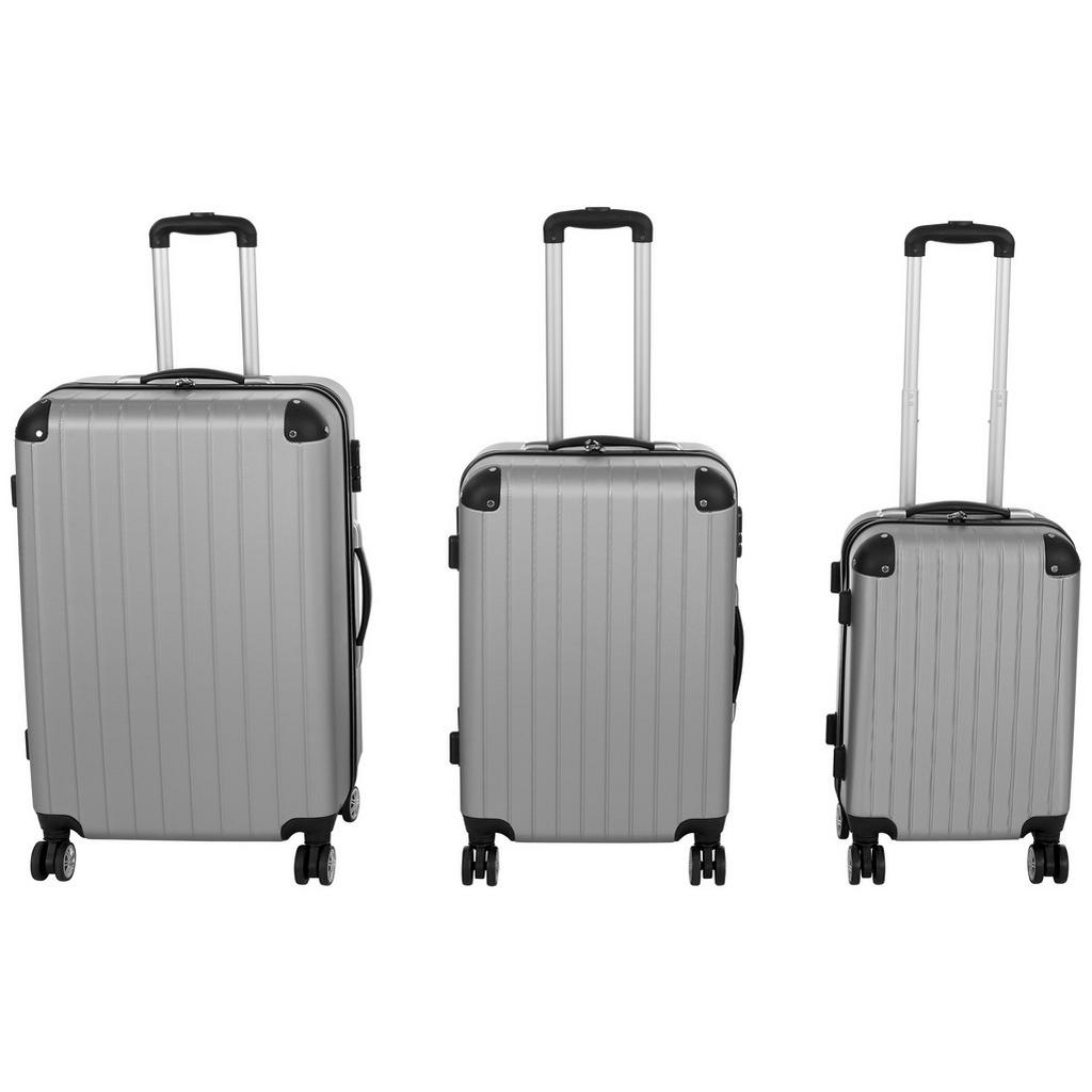 Reisekoffer Set 3-tlg. Roma 4 Rollen Hartschale