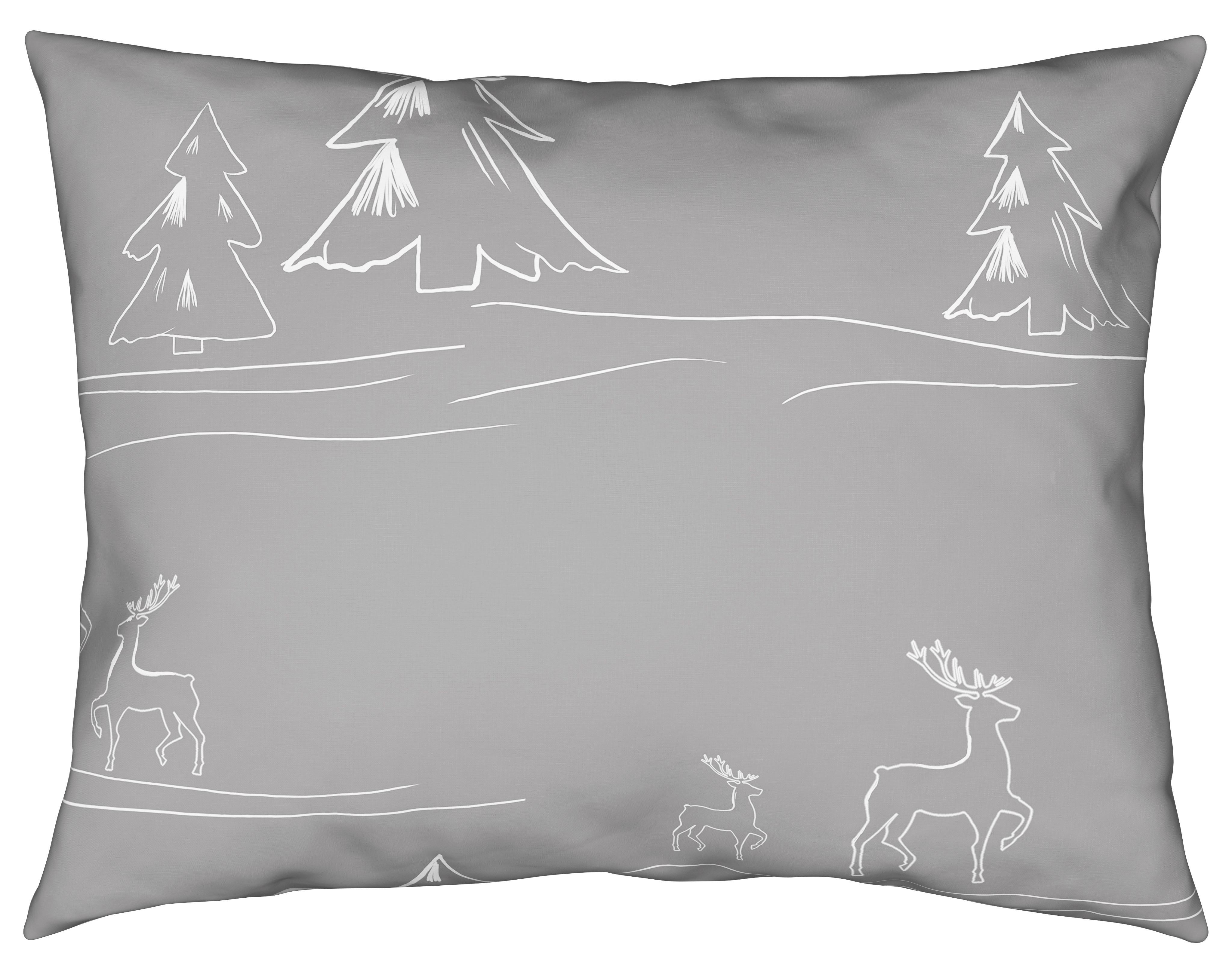 Bettwäsche Lappland - Grau, MODERN, Textil - Luca Bessoni