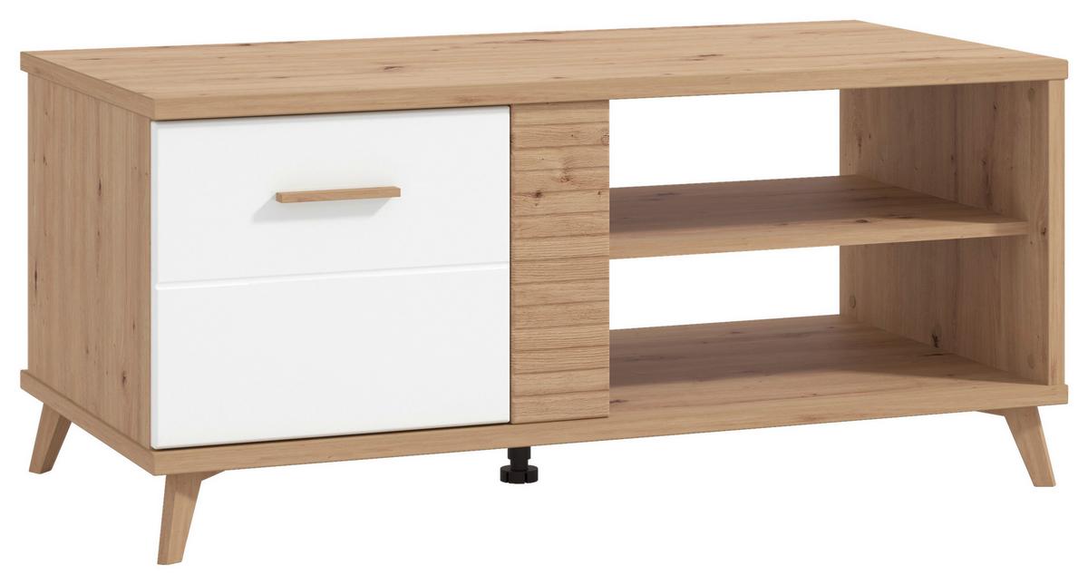 Dohányzóasztal Bretagne - Modern, faalapú anyag (120/54/60cm) - Best Price
