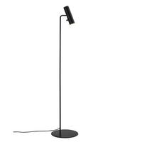 Stehleuchte Mib Schwarz D: 6 cm - Schwarz, Design, Metall (6/141cm) - Nordlux