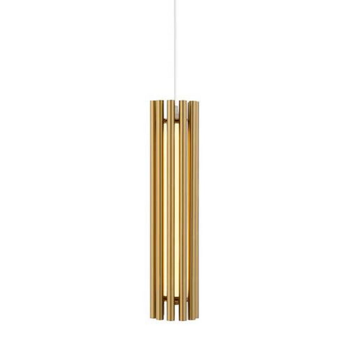 Pendelleuchte Sonata - Messingfarben/Goldfarben, Trend, Kunststoff/Metall (8,1/36cm) - MAYTONI