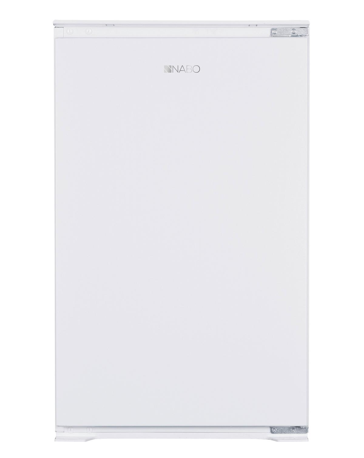 Einbaukühlschrank Nabo H: 89 Cm 129 L - Weiß, Basics, Glas/Kunststoff (54/89/54cm) - Nabo