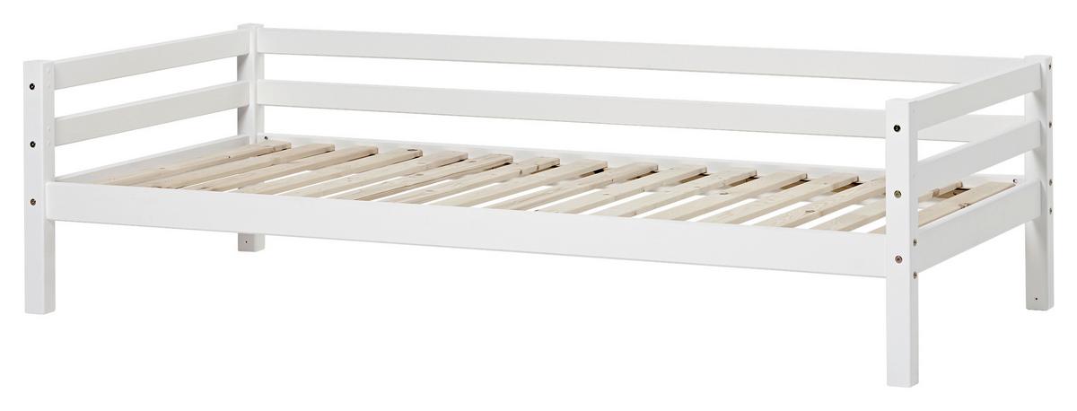 Kinder-/Juniorbett Eco Dream Weiß, Lf: 70x190 cm - Weiß/Naturfarben, MODERN, Holz (70/190cm) - MID.YOU