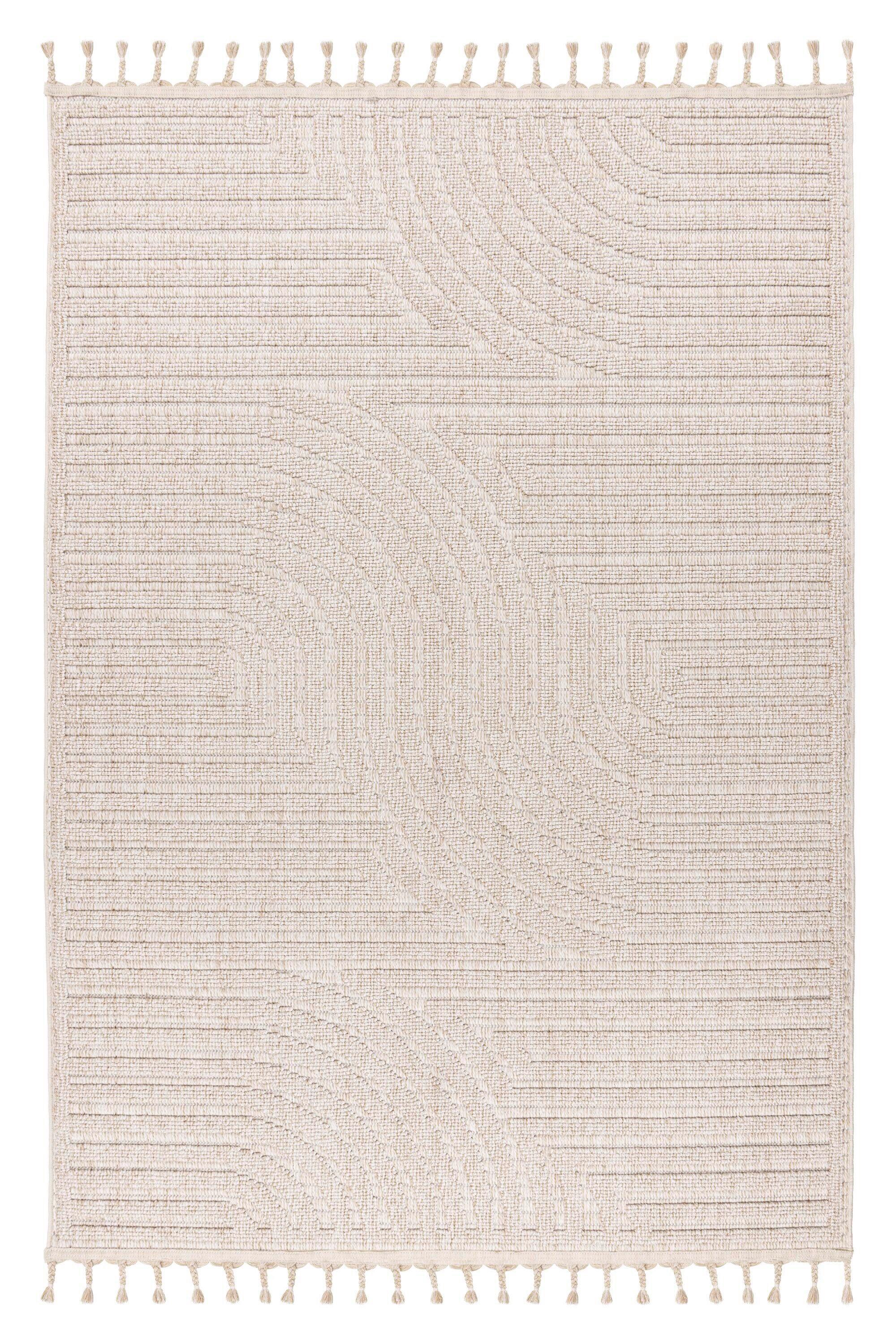 Flachwebteppich Beige, Bxl: Ca. 80x150 Cm - Beige, Basics, Textil (80/150cm) - Kayoom