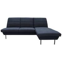 Ecksofa Looks Ix - Blau/Schwarz, Design, Textil (214/92/168cm) - LOOKS by W.Joop