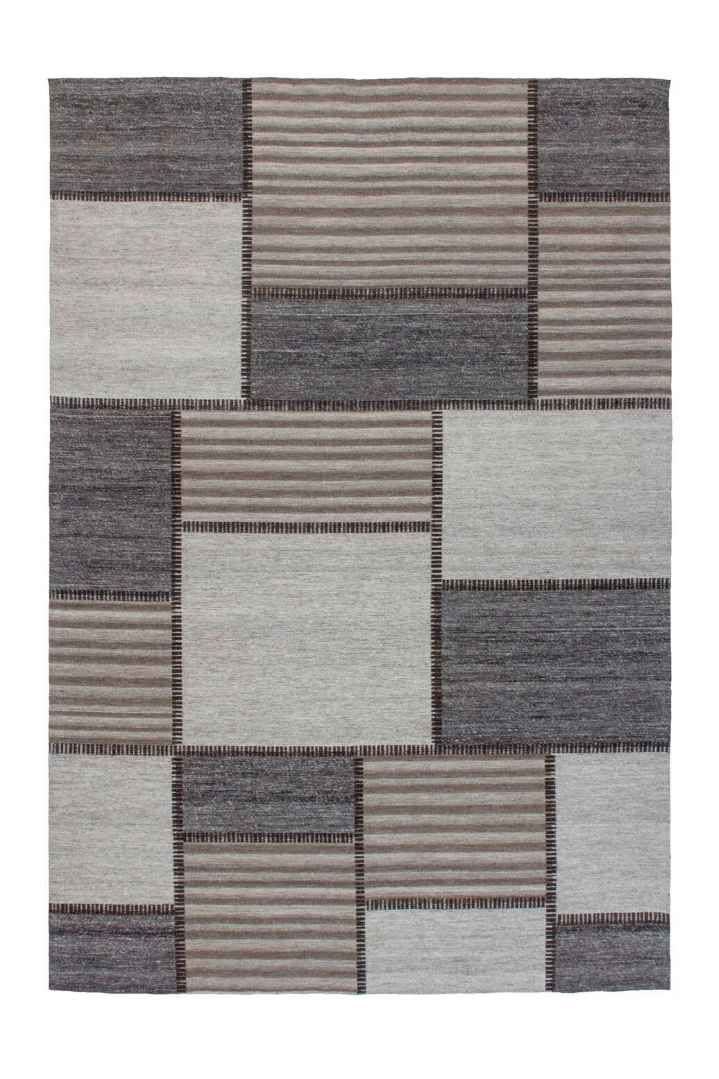 Flachwebteppich Creme/ Natrufarben Phoenix 120x170 cm - Creme/Naturfarben, KONVENTIONELL, Textil (120/170cm) - Kayoom