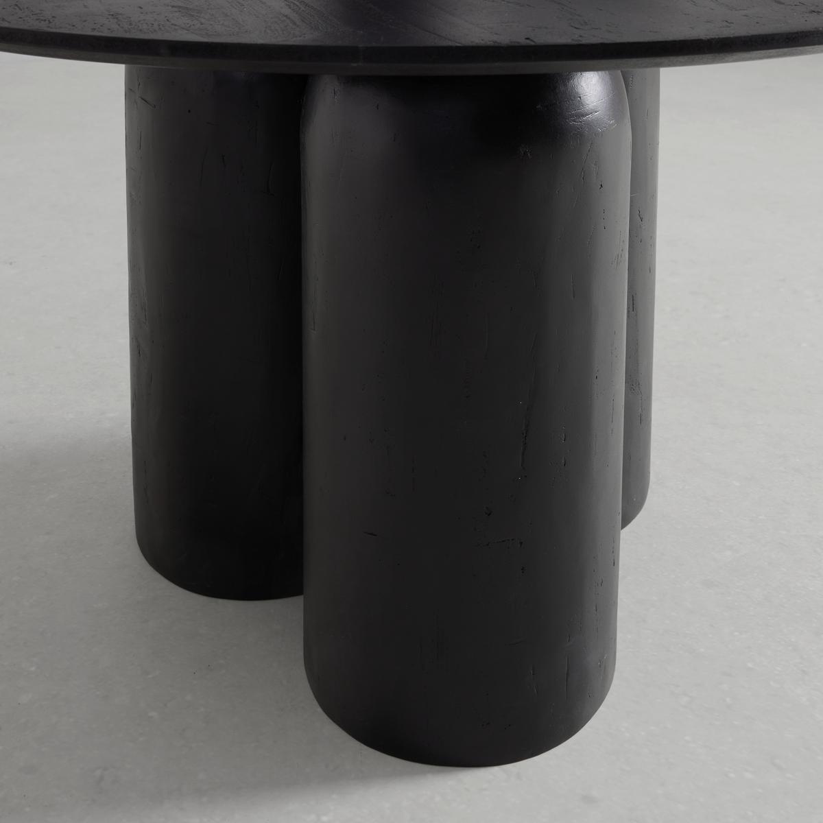 Jedálenský stôl PARIS 120 - čierna, Modern, kompozitné drevo (120/76cm) - Mömax