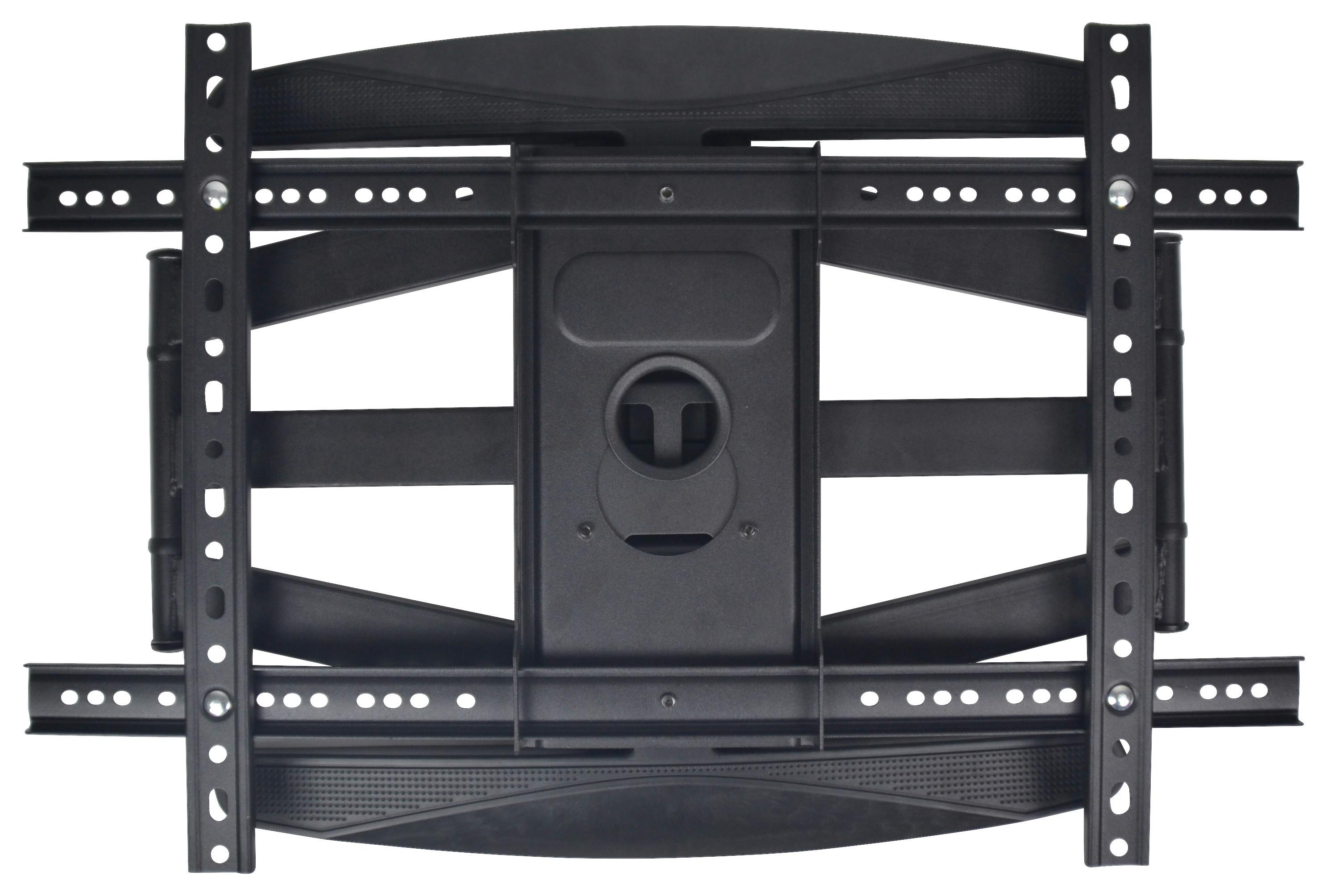 TV-Wandhalter Neapel 4 - Schwarz, Trend, Metall (60/40/50cm)
