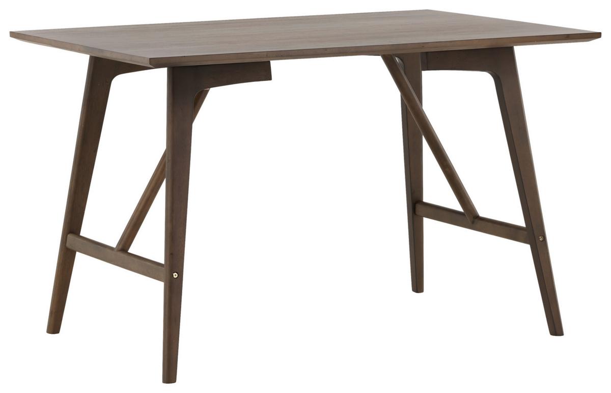 Esstisch Kaseidon - Dunkelbraun, Design, Holz/Holzwerkstoff (120/80/75cm) - Livetastic