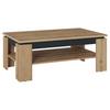 Couchtisch Corte Grau/Eiche Dekor B: 110 cm - Eichefarben/Grau, Trend, Holzwerkstoff (110/43/67cm)