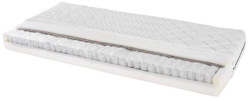 Taschenfederkernmatratze Primavera 120x200 H2 H: 16,5cm - Weiß, Textil (120/200cm) - Primatex