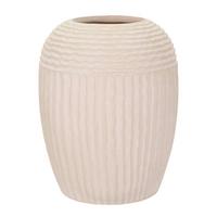Vase Mist Pot Creme B: 30 cm - Creme, Basics, Metall (30/38,5/30 cm)