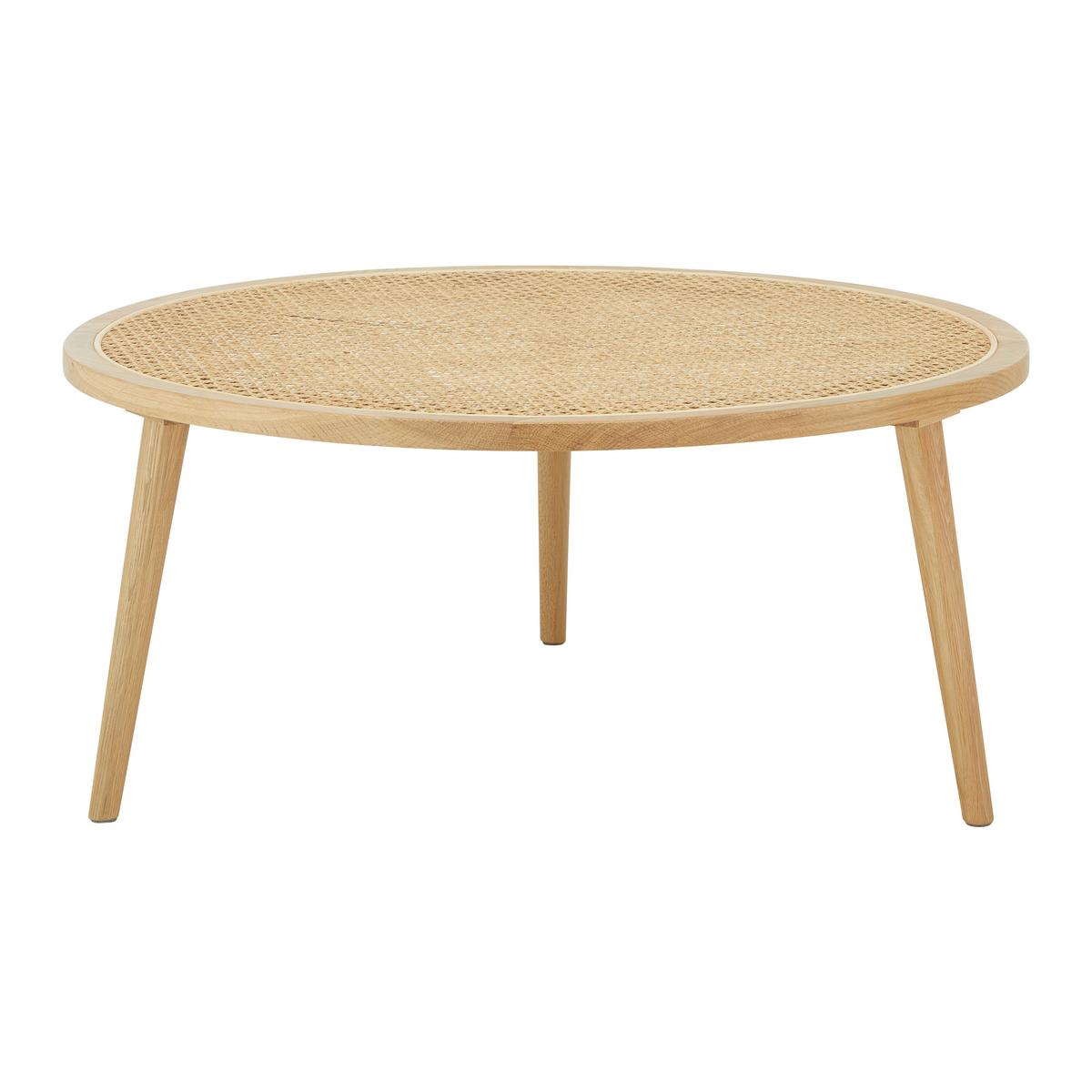 Konferenční stolek Douna - přírodní barvy, Moderní, dřevo (80/80/35cm) - Bessagi Home