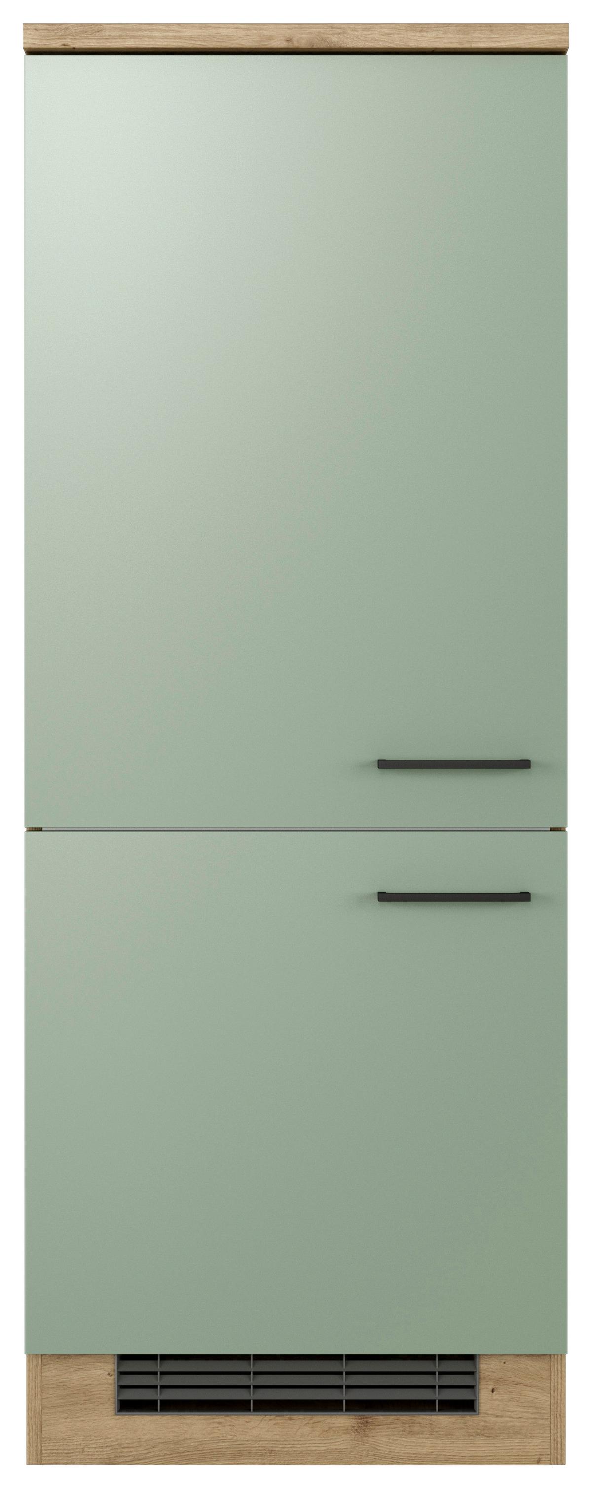 SKRINKA NA VSTAVANÉ SPOTREBIČ CARA DGIT 60 - čierna/zelená, Konventionell, kov/kompozitné drevo (60/160,6/60cm) - FlexWell