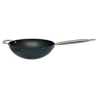 WOK CLASSIC - černá/barvy stříbra, Konvenční, kov (30/9cm) - Mömax