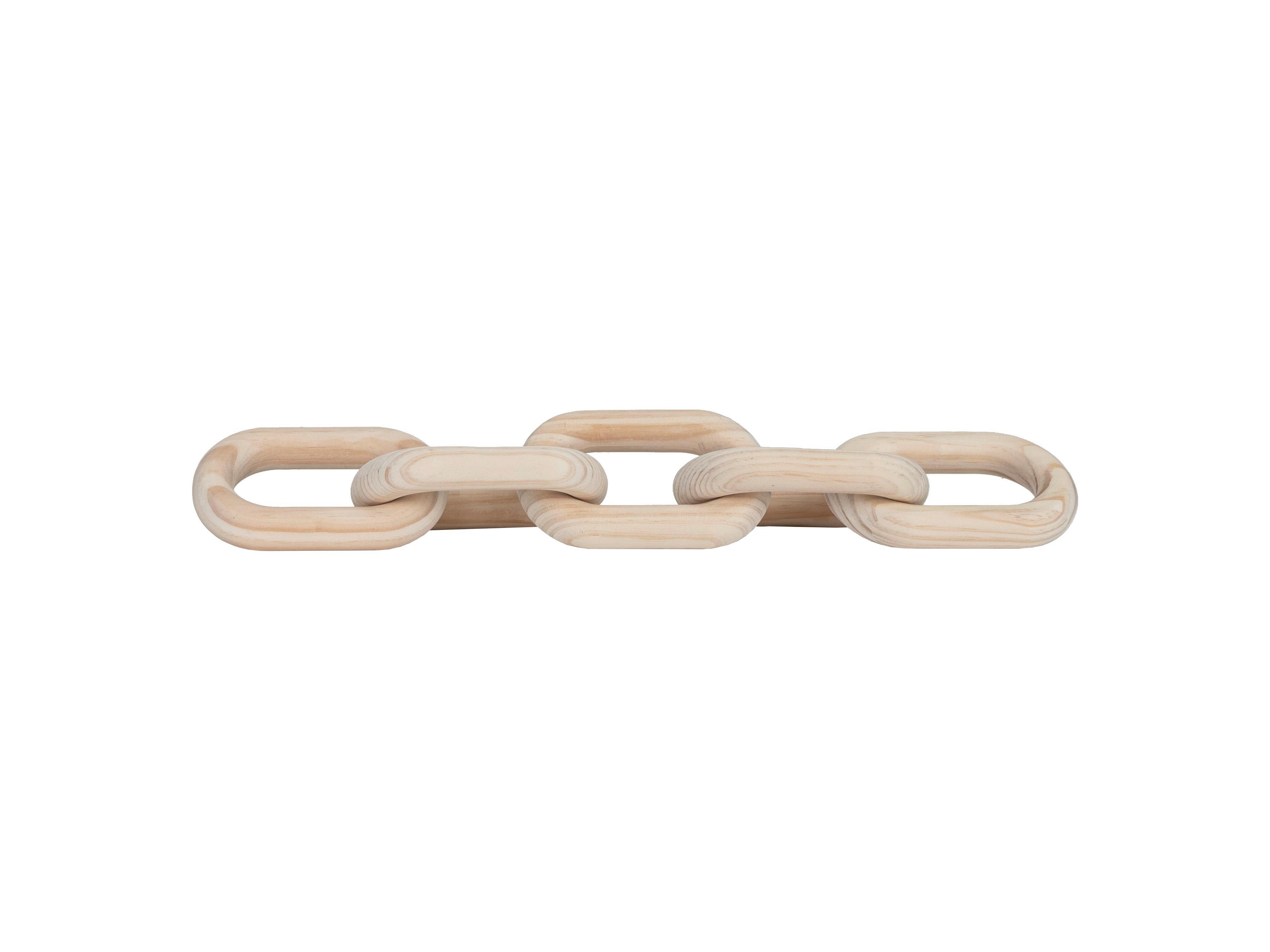 Skulptur Karla - Naturfarben, Basics, Holz (55/10/10cm) - Luca Bessoni