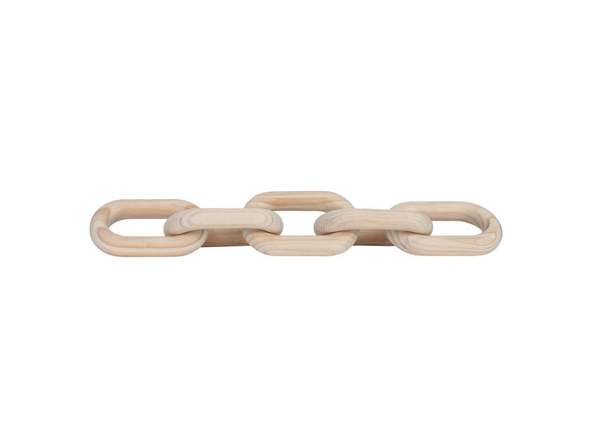 Skulptur Karla - Naturfarben, Basics, Holz (55/10/10cm) - Luca Bessoni