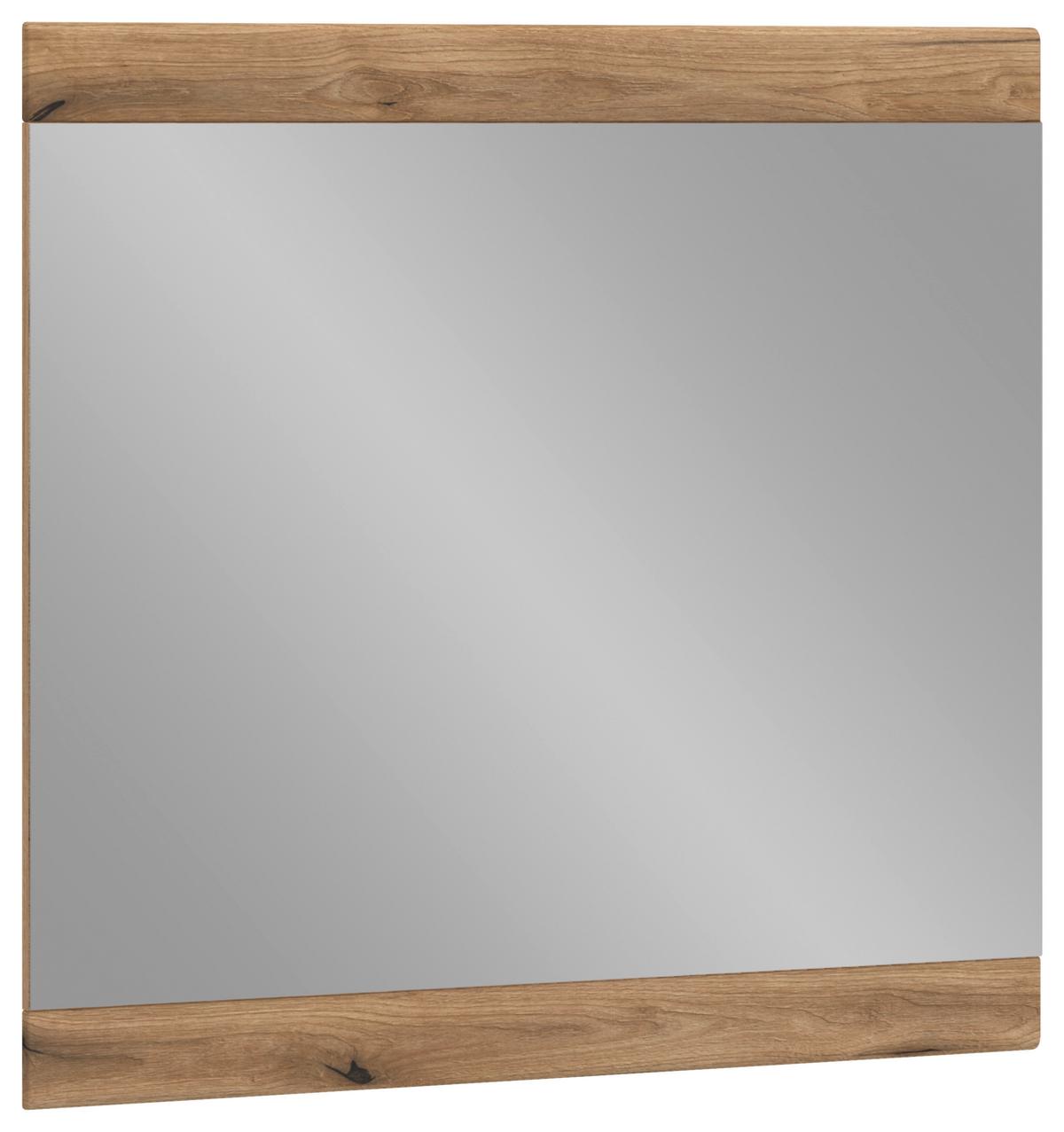 Spiegel Delamar Eichefarben Dekor B: 88,2 cm - Eichefarben, Trend, Glas/Holzwerkstoff (88,2/86,5/2cm)
