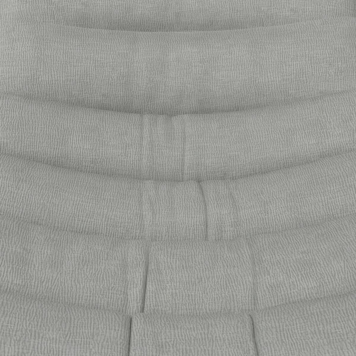 Relaxační křeslo LENA, šedá, max. 140 kg - šedá/černá, Moderní, kov/textil (85/82/113cm) - Bessagi Home